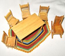 Dollhouse furniture wooden for sale  Lincoln