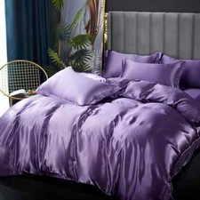 Sábanas Sábanas Lujosas Juego de Ropa de Cama Nórdico Seda Hielo con Funda Nórdica segunda mano  Embacar hacia Mexico