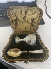 Solid silver egg for sale  GLOUCESTER