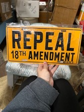 Repeal 18th amendment for sale  Ishpeming