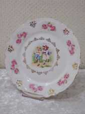 ERuZ8J - Antico Porcellana Piatto Decorativo Bambini Che Pferdchenspiel Annata comprar usado  Enviando para Brazil