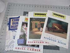 Workbench project plans. for sale  Hutchinson