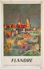 Affiche tourisme sncf d'occasion  La Courtine