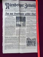 Alte titelseite nürnberger gebraucht kaufen  Köthen-Umland