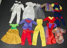 Lote de Roupas Vintage Barbie Clone Moda Boneca Mini Mod Maddie Anos 70 Anos 80, usado comprar usado  Enviando para Brazil