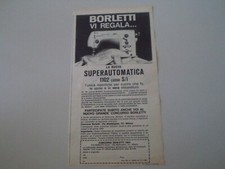 Advertising pubblicità 1965 usato  Salerno
