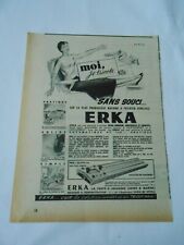 Publicité 1955 erka d'occasion  La Verpillière