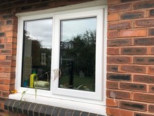 White upvc double for sale  NEWCASTLE UPON TYNE