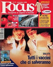 Rivista focus novembre usato  Reggio Calabria