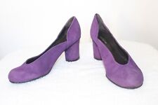 Audley purple suede for sale  PURLEY