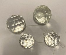 Stück kristallglas kugeln gebraucht kaufen  Taufkirchen