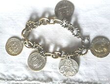Bracciale vintage charms usato  Torricella del Pizzo