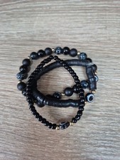 Bracelet set. black for sale  PONTYPRIDD