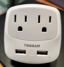 Adaptador de plugue de alimentação TESSAN Nova Zelândia Austrália, adaptador de viagem tipo I com 2... comprar usado  Enviando para Brazil