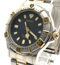 ▶️ Vintage1993 [Exc+5] Seiko 7N35-6020 SCUBA Diver 200M relógio de prata do Japão comprar usado  Enviando para Brazil