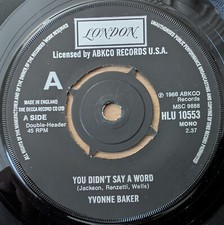 Yvonne baker didn for sale  WEMBLEY
