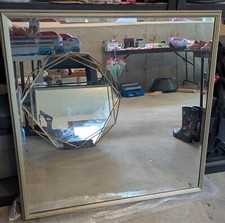 Large gold mirror for sale  Sutton