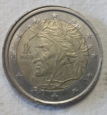 Due euro dante usato  Cecina