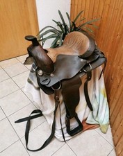 Westernsattel wild horn gebraucht kaufen  Strasburg