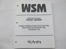 Workshop manual kubota for sale  Edinburg