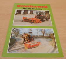 Dowdeswell rotary brushes for sale  TEWKESBURY
