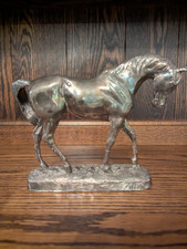 Silver filled horse for sale  HODDESDON