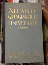 Atlante geografico universale usato  Trento