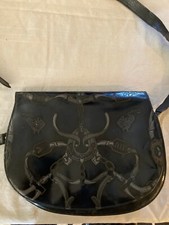 Bolsa de ombro de couro italiana vintage, temática equestre comprar usado  Enviando para Brazil