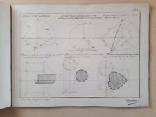 Cahiers manuscrits exercices d'occasion  Apt