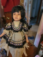 Porcelain indian doll for sale  Abingdon