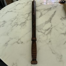 Antigo Vintage Madeira Police Nightstick-Baton-Billy Club apenas para decoração, usado comprar usado  Enviando para Brazil