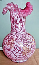 Vase verre emaille d'occasion  Longueville-sur-Scie