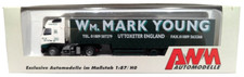 Escala 1:87 AWM 5852.31 Volvo FH Globetrotter XL e reboque - Copa do Mundo. MARK YOUNG - NA CAIXA, usado comprar usado  Enviando para Brazil