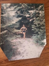 Menina por fluxo de biquíni, foto de imagem vintage colorida 8x10 - corte de cantos inferiores comprar usado  Enviando para Brazil