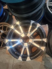 RODA DE REBOQUE DE ALUMÍNIO 14" X 5,5" 5-LUG ON 4,5 POLEGADAS - Preto comprar usado  Enviando para Brazil
