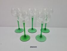 Weingläser glas handgeschliff gebraucht kaufen  Burgstädt