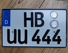 Nummernschild hansestadt breme gebraucht kaufen  Wilhelmshaven