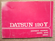 Datsun 120y owners for sale  UK