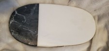 Oval white black for sale  Forney