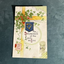 Vintage postcard shamrock for sale Vintage postcard shamrock for sale  BRADFORD