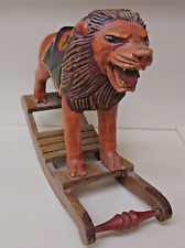 carved hand lion wood for sale  Port Charlotte