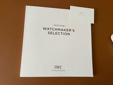 Iwc sonderkatalog watchmakers gebraucht kaufen  Marktl