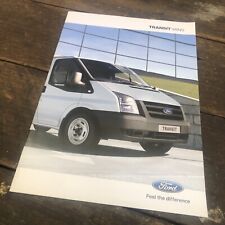 Folheto de vendas Ford Transit Van 2010  comprar usado  Enviando para Brazil
