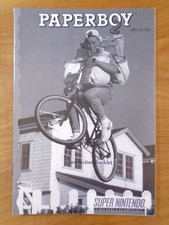 Paperboy snes manual for sale  USA