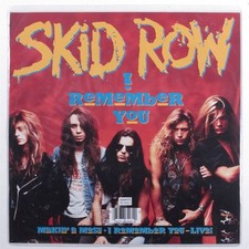 SKID ROW I Remember You ATLANTIC 10" VG++ clear vinyl with postcard insert r comprar usado  Enviando para Brazil