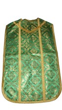 Antique green chasuble d'occasion  Expédié en Belgium