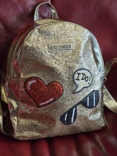 Love moschino rucksack gebraucht kaufen  Hannover