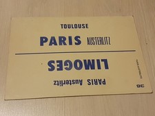 Sncf plaque itineraire d'occasion  Lizy-sur-Ourcq
