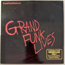 GRAND FUNK RAILROAD – GRAND FUNK LIVES - VINYL LP 1981 ELEKTRA ASYLUM -VG+ - A17 comprar usado  Enviando para Brazil