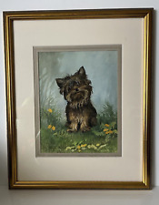 Watercolour yorkshire terrier for sale  SOLIHULL